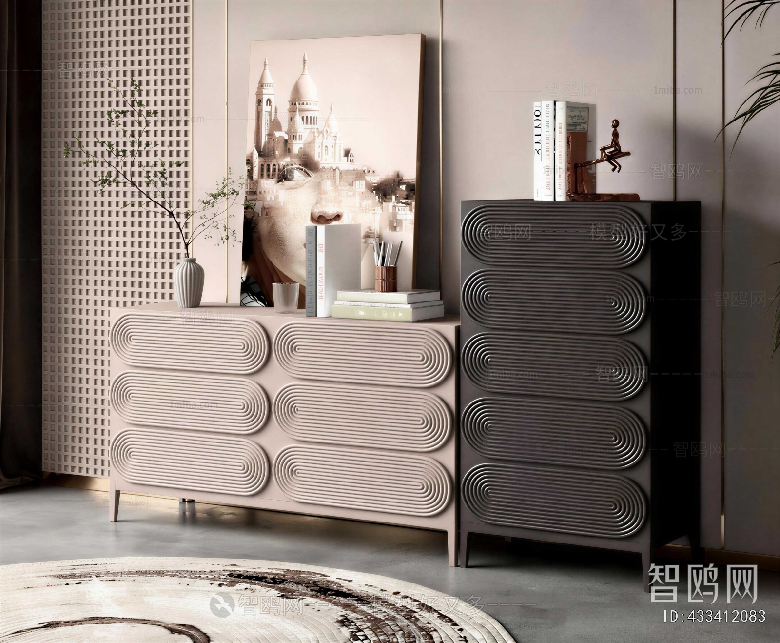Modern Side Cabinet