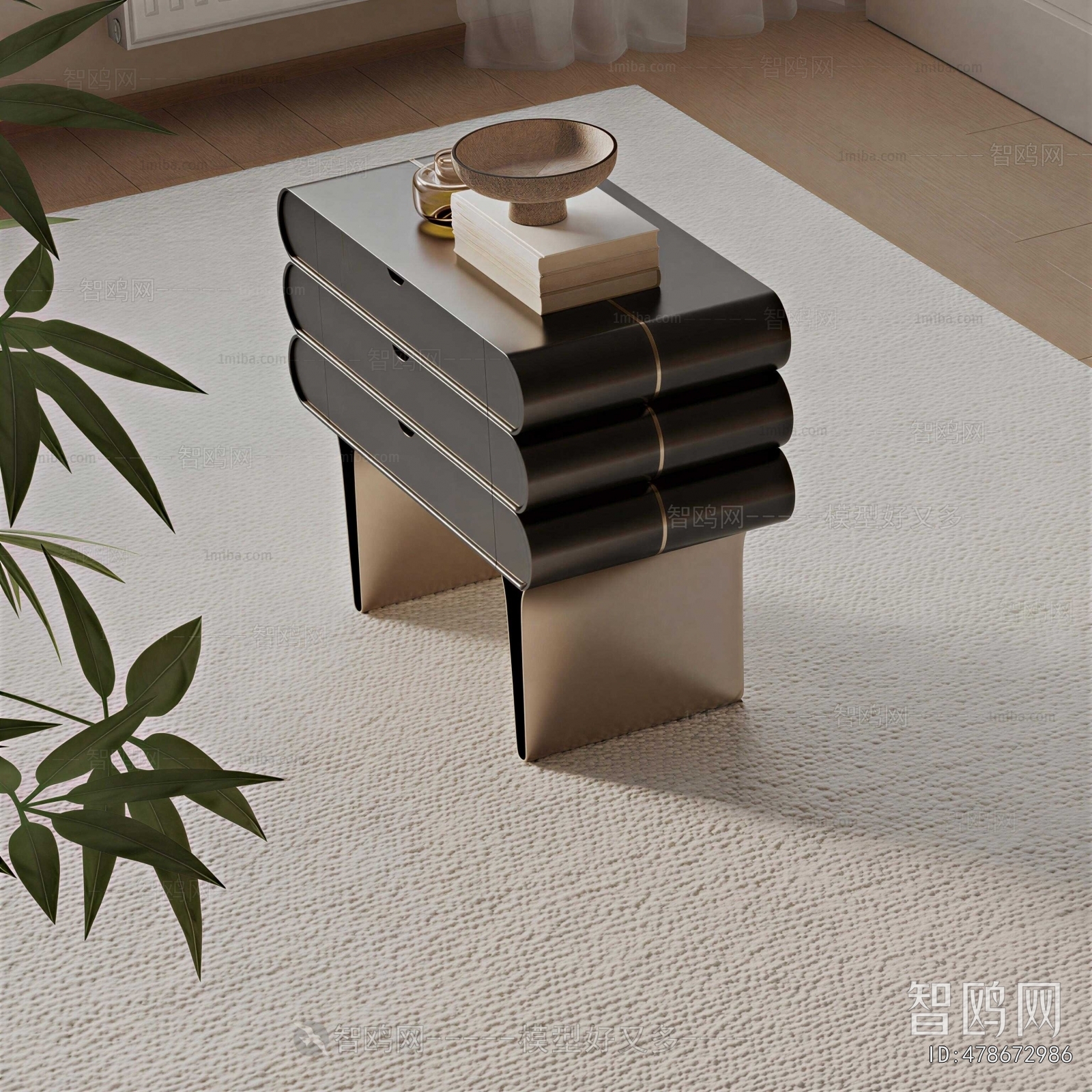 Modern Bedside Cupboard