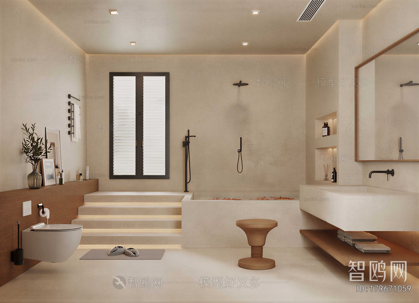 Wabi-sabi Style TOILET