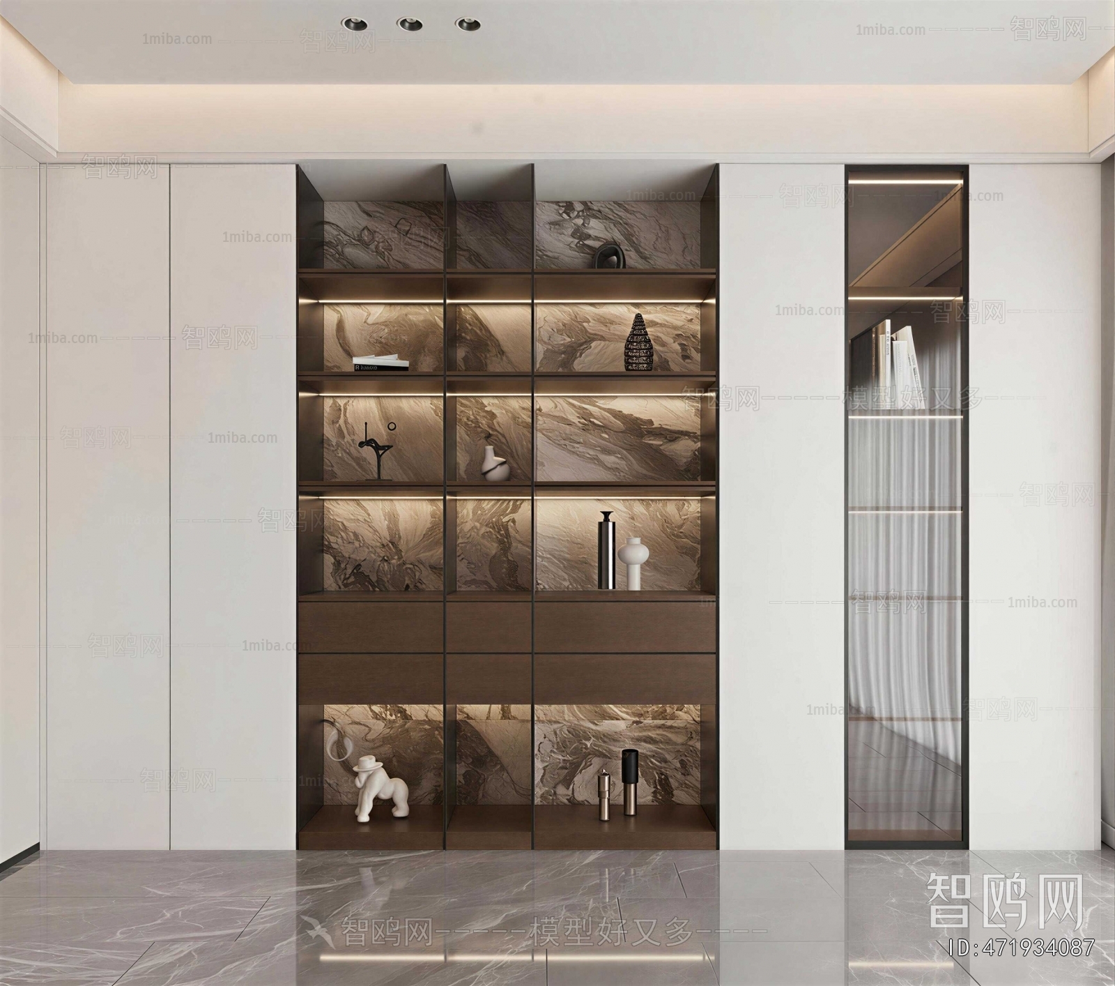 Modern Decorative Cabinet
