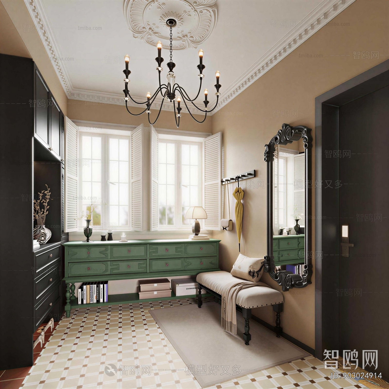 Modern Hallway
