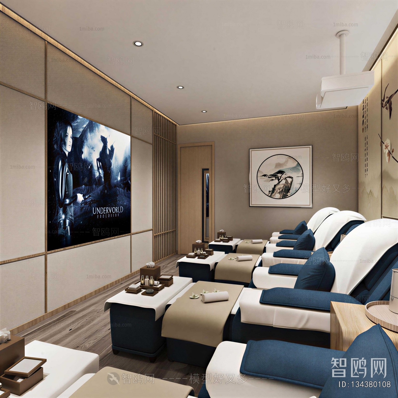 New Chinese Style SPA Foot Bath