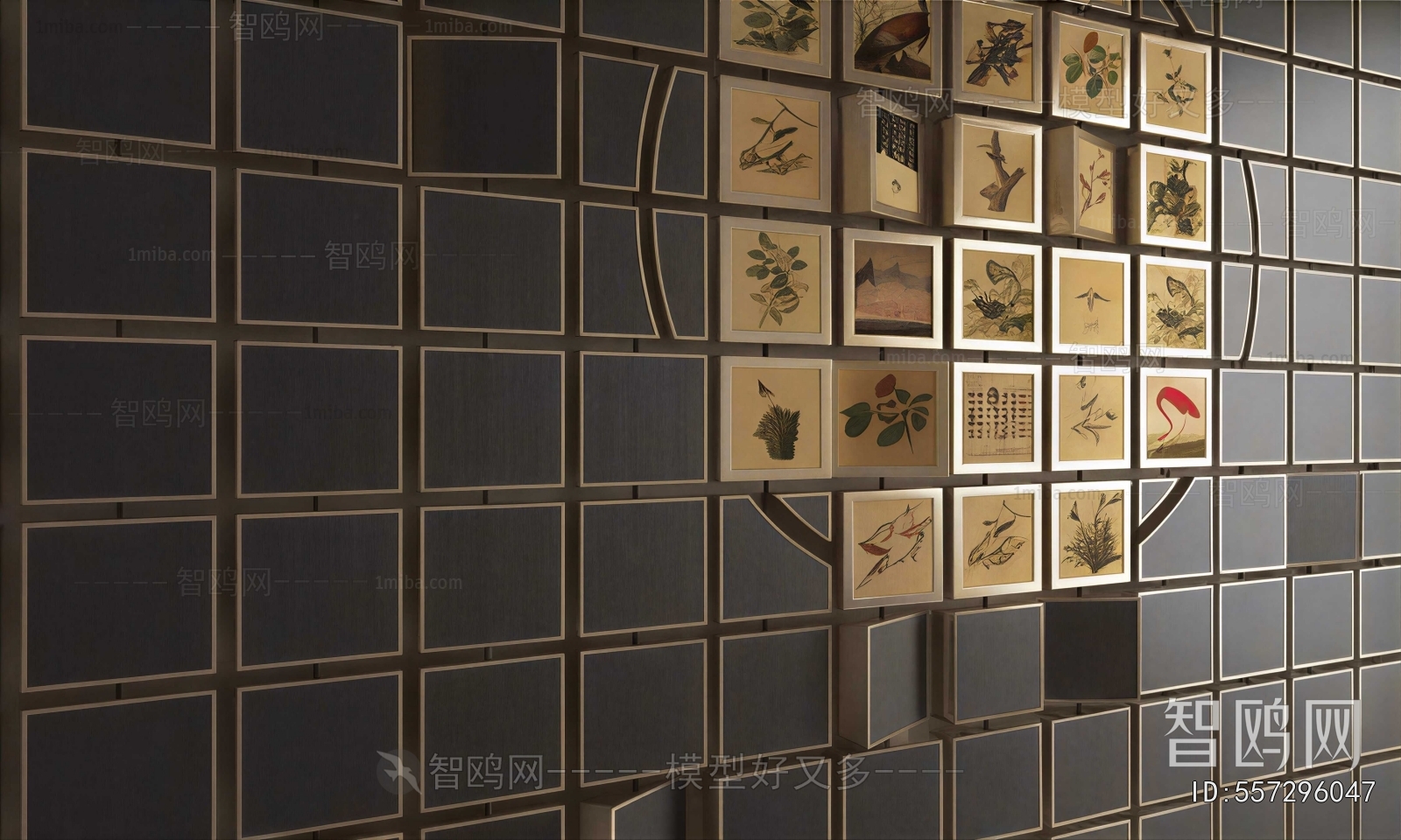 New Chinese Style TV Wall