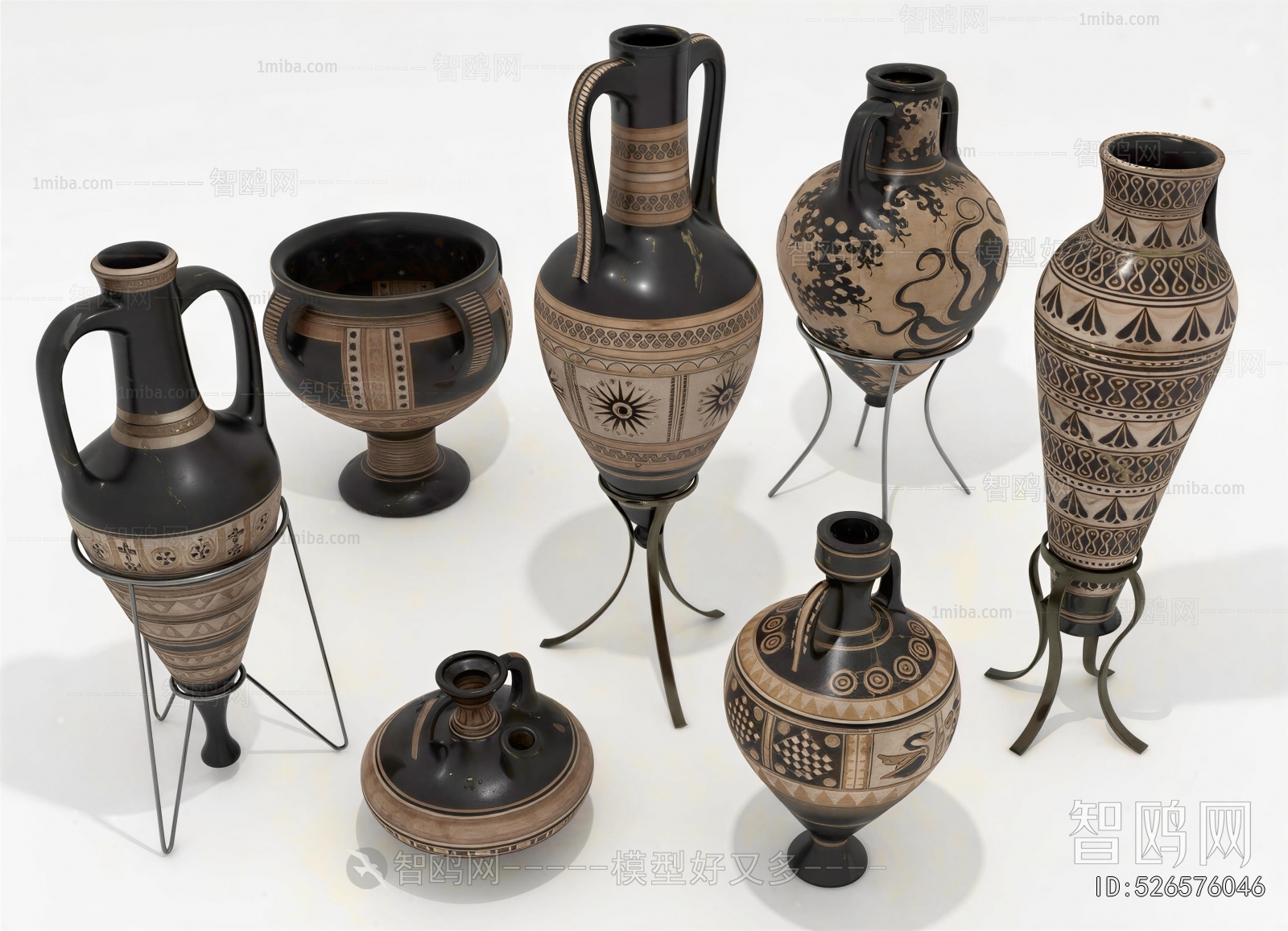 Wabi-sabi Style Clay Pot