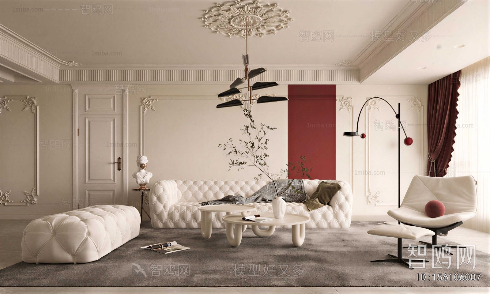 French Style A Living Room