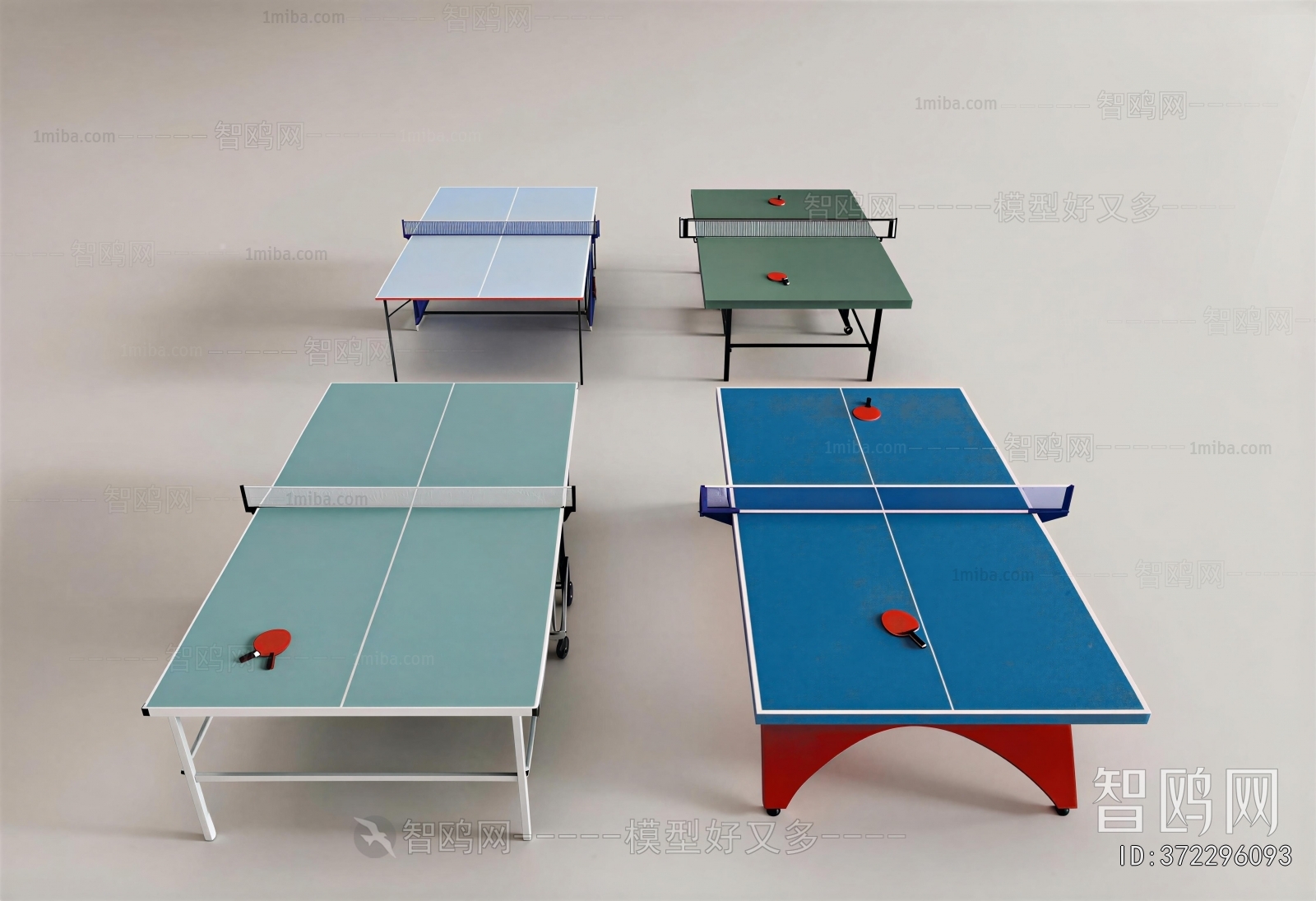Modern Table-tennis Table