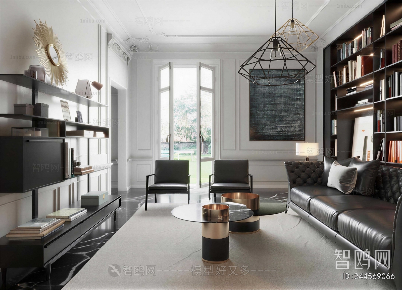 American Style A Living Room
