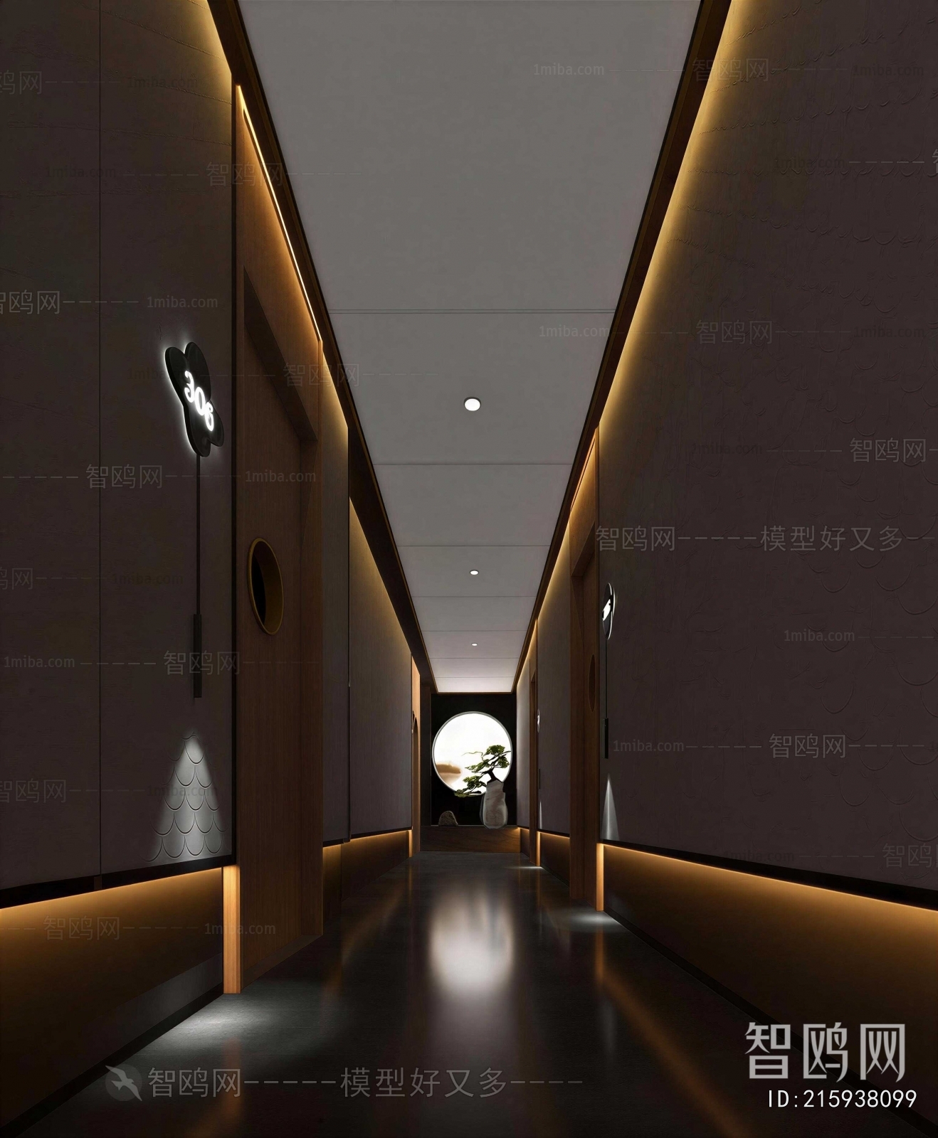 New Chinese Style Corridor