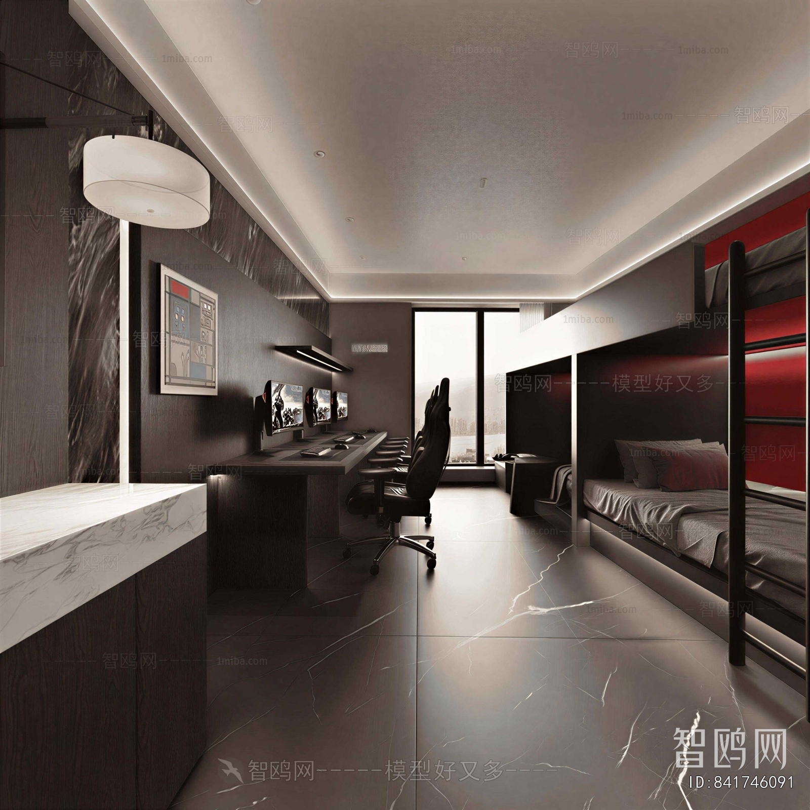 Modern Guest Room