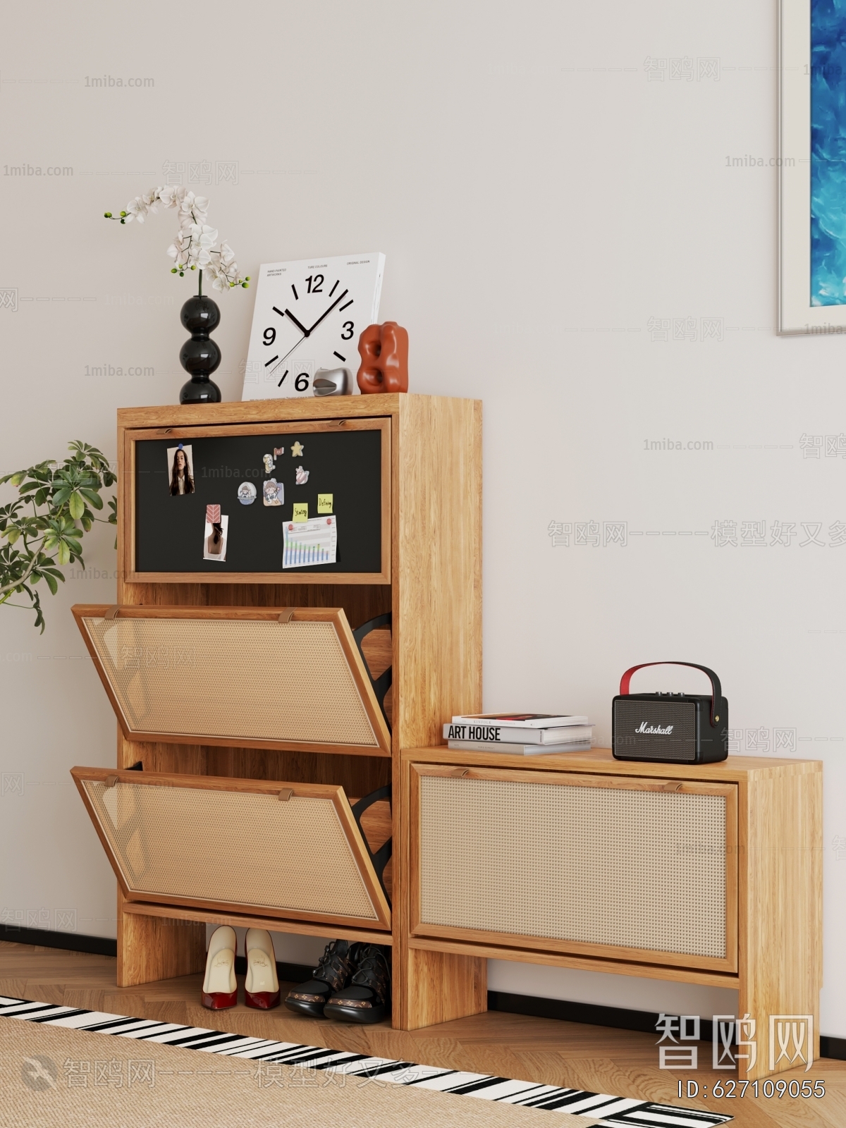 Modern Shoe Cabinet