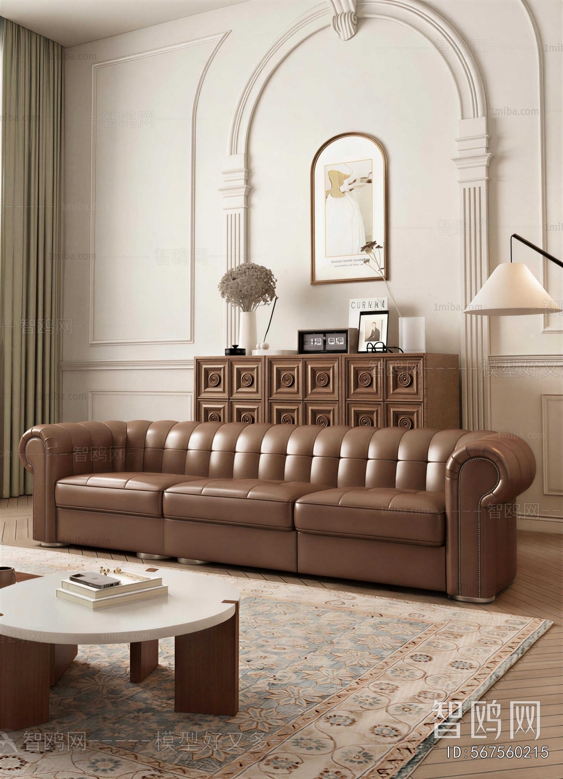 French Style A Living Room