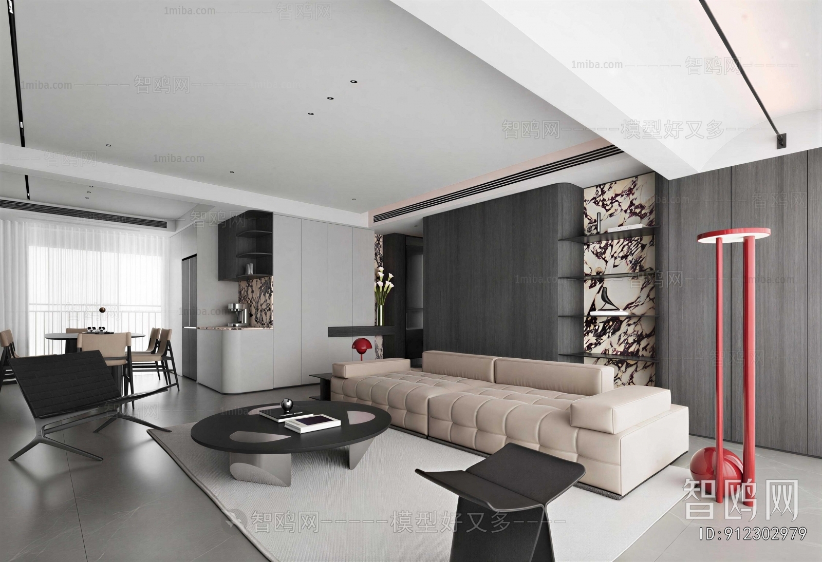 Modern A Living Room