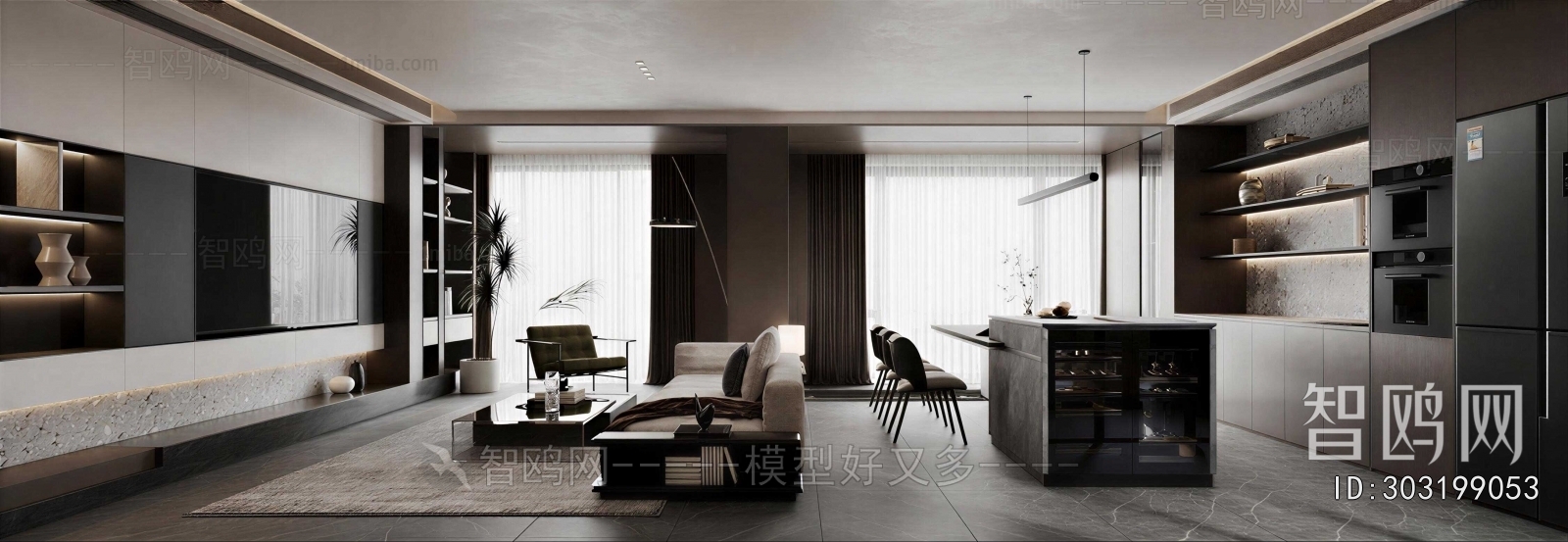 Modern A Living Room