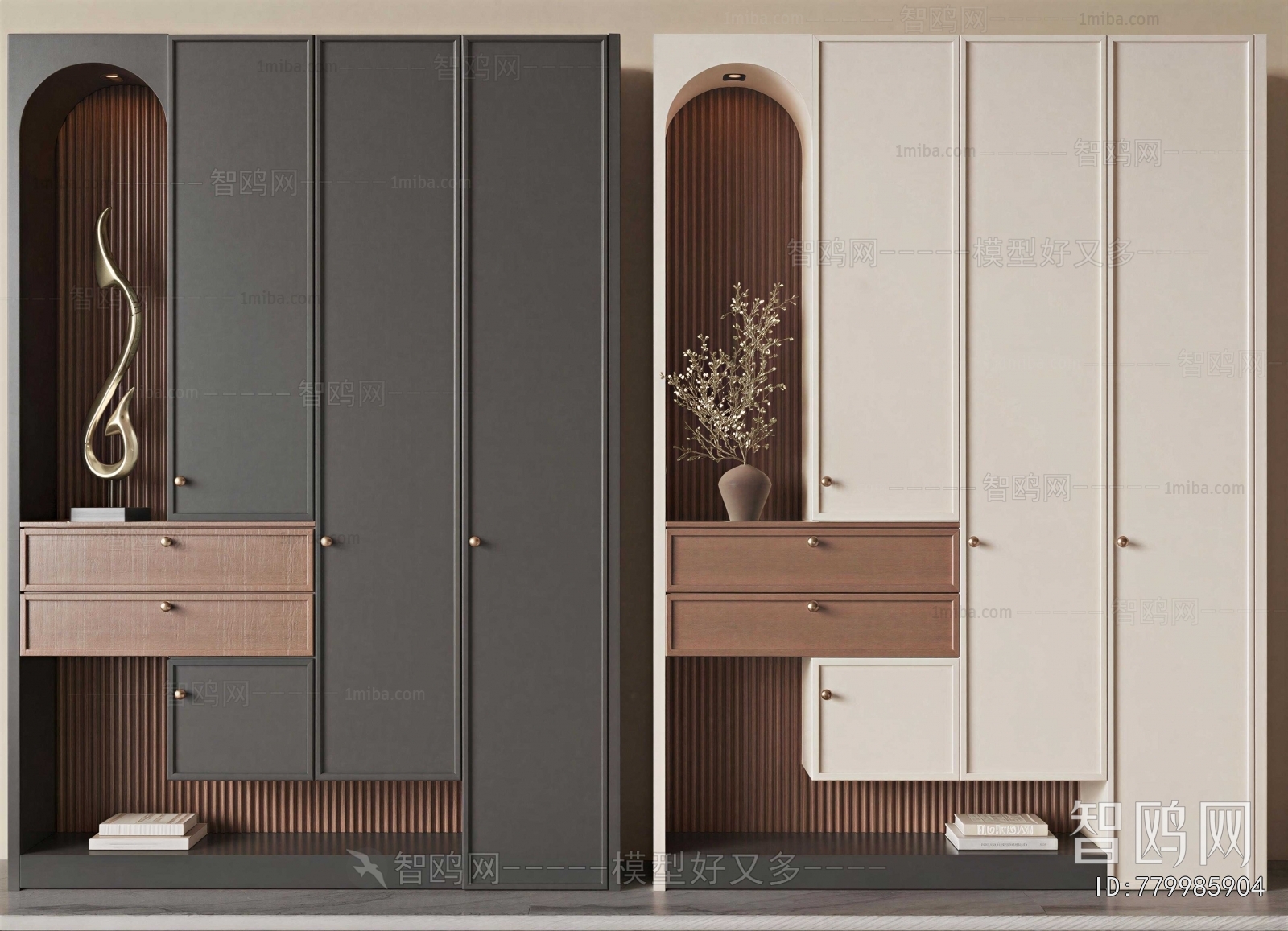Modern Shoe Cabinet