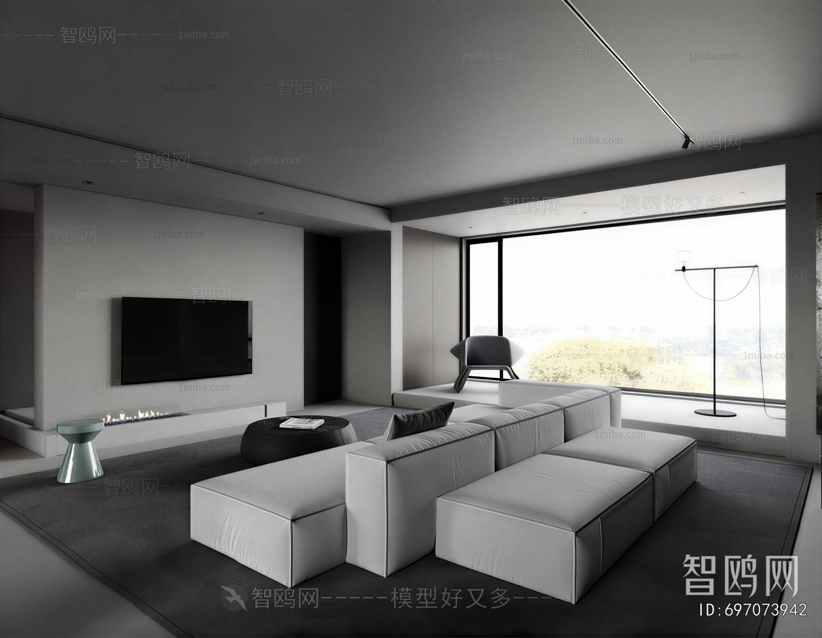 Modern A Living Room