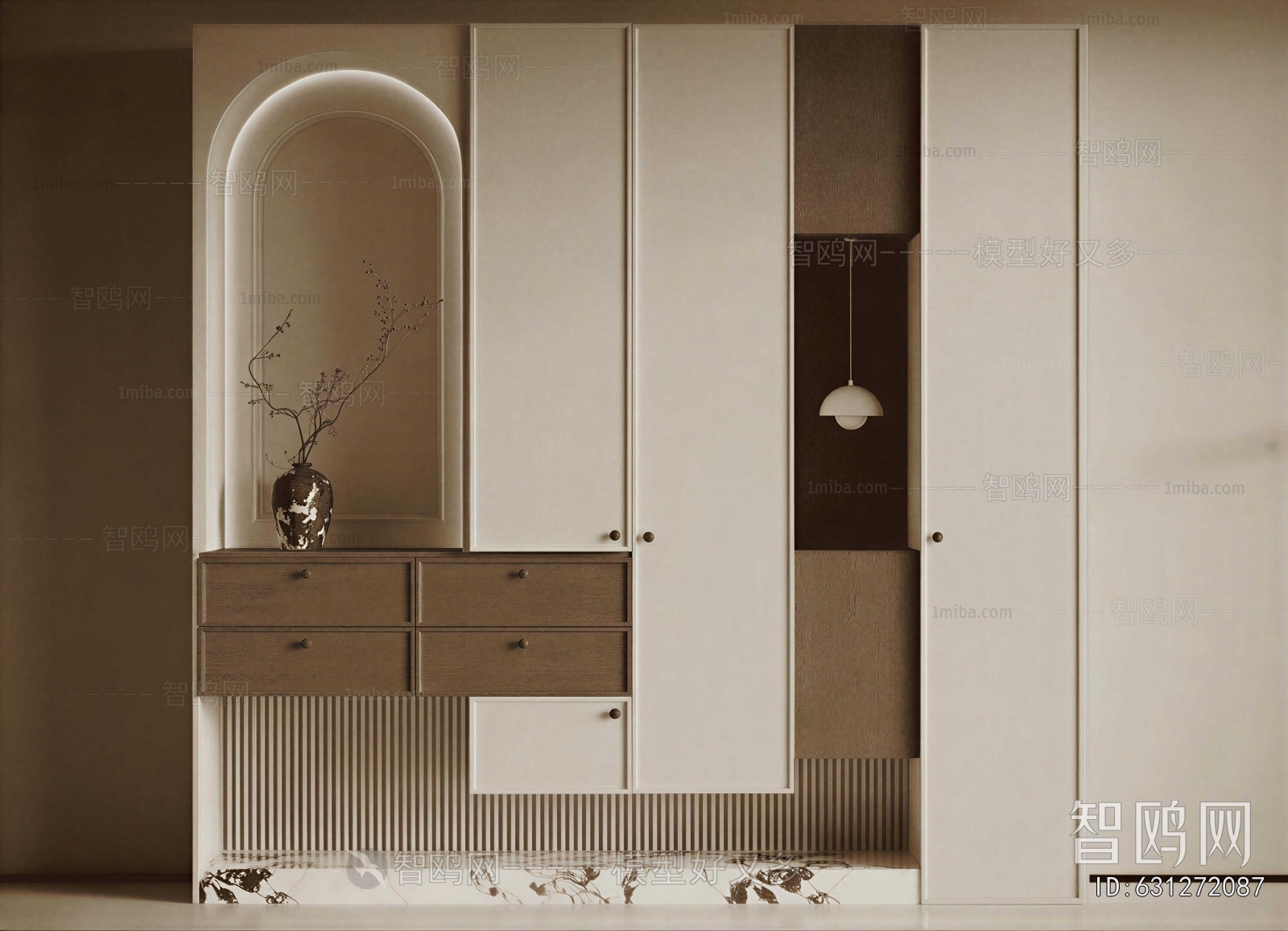 Modern Shoe Cabinet