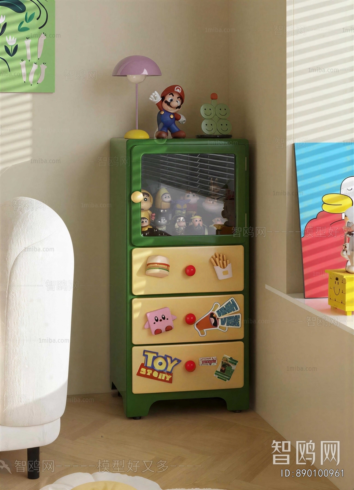 Modern Decorative Cabinet