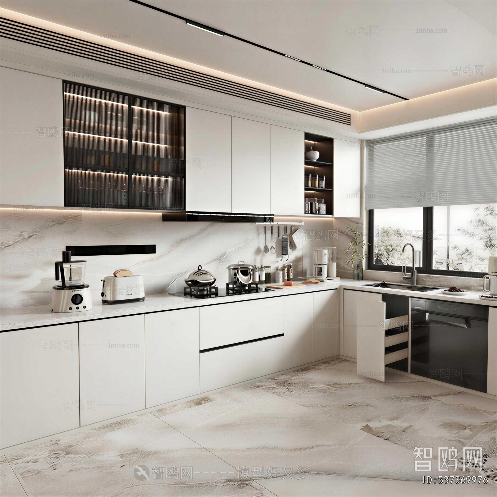 Modern The Kitchen