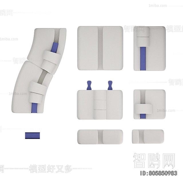 Modern Multi Person Sofa