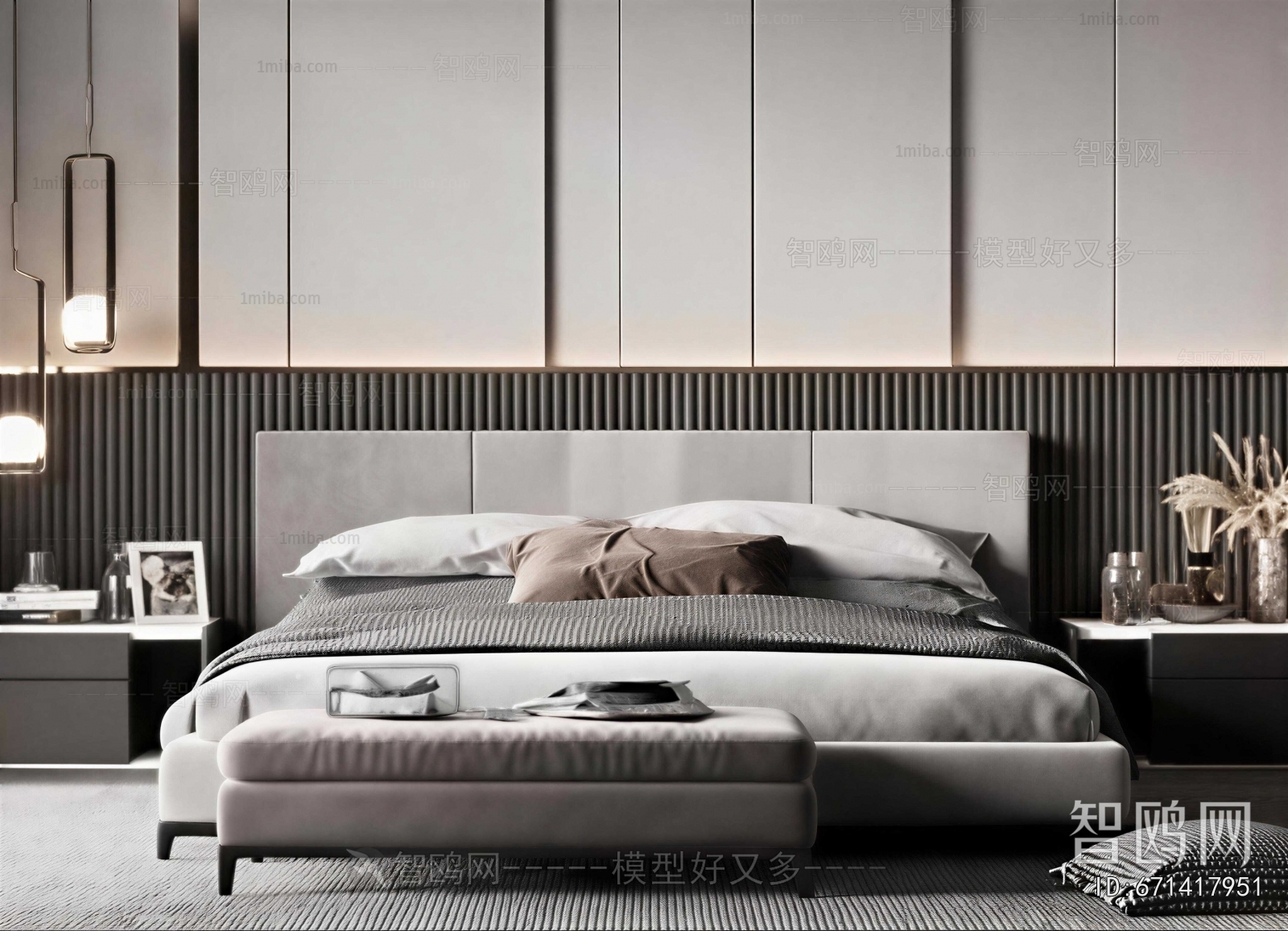 Modern Double Bed