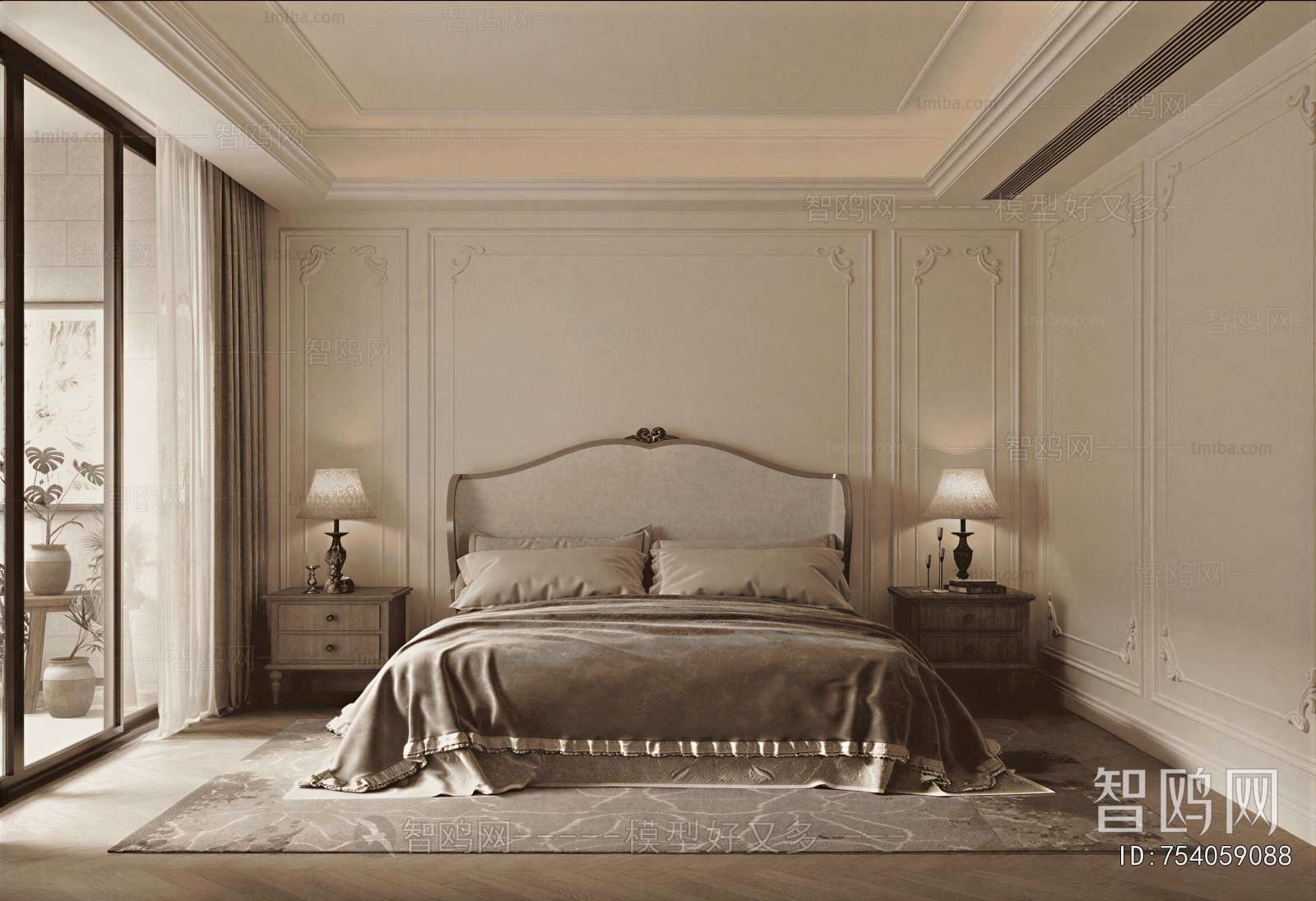 French Style Bedroom