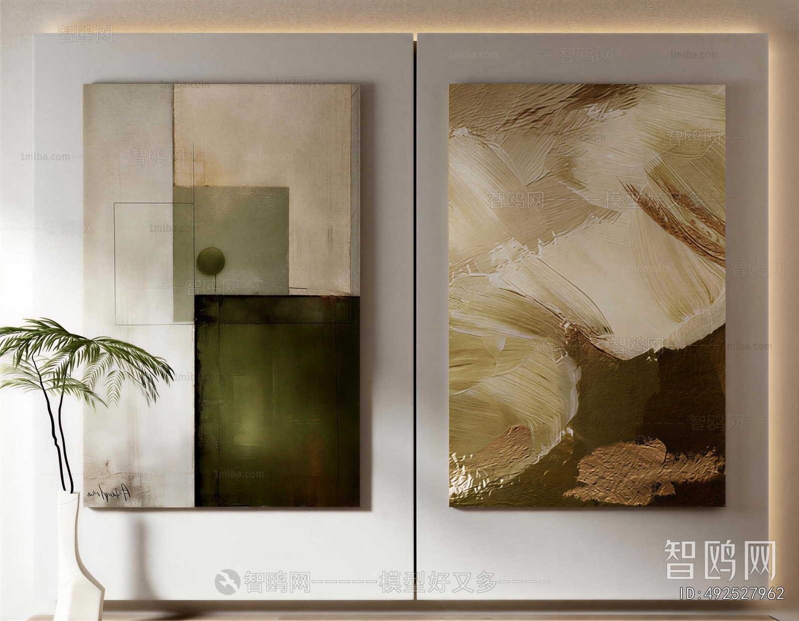 Wabi-sabi Style Painting