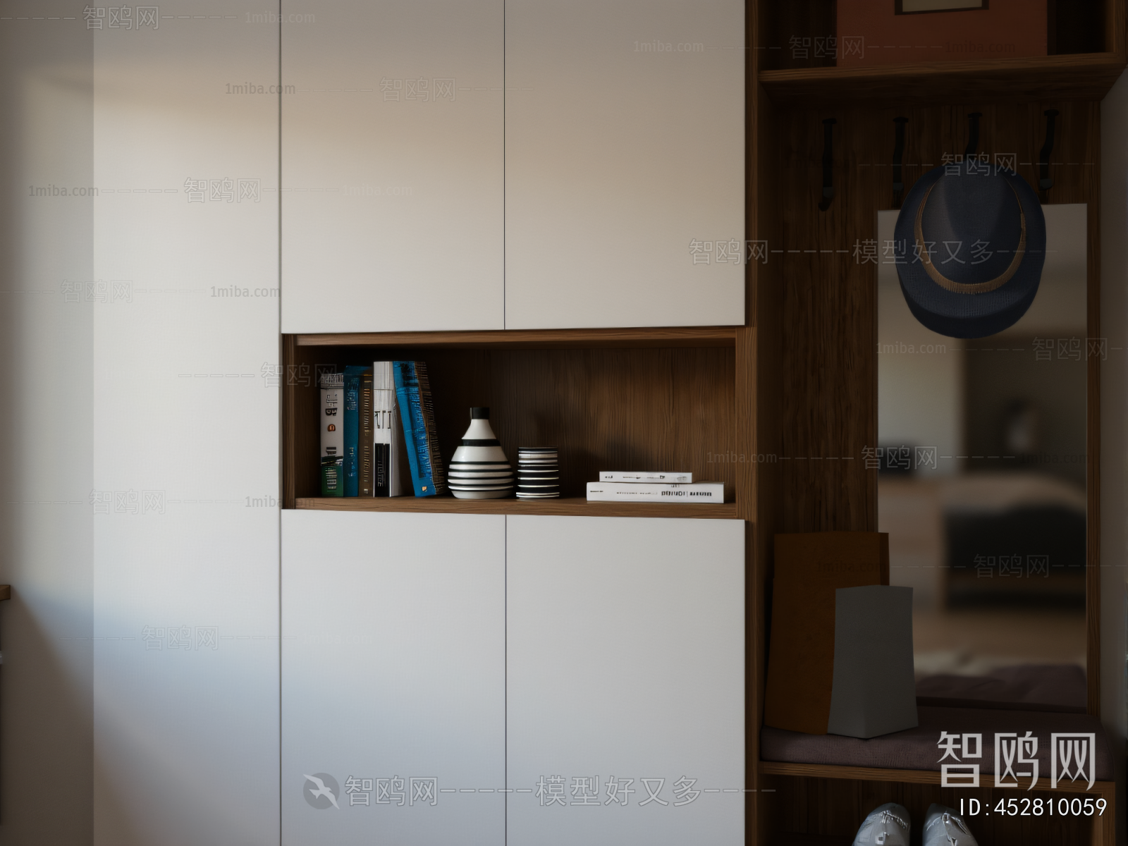 Modern Shoe Cabinet