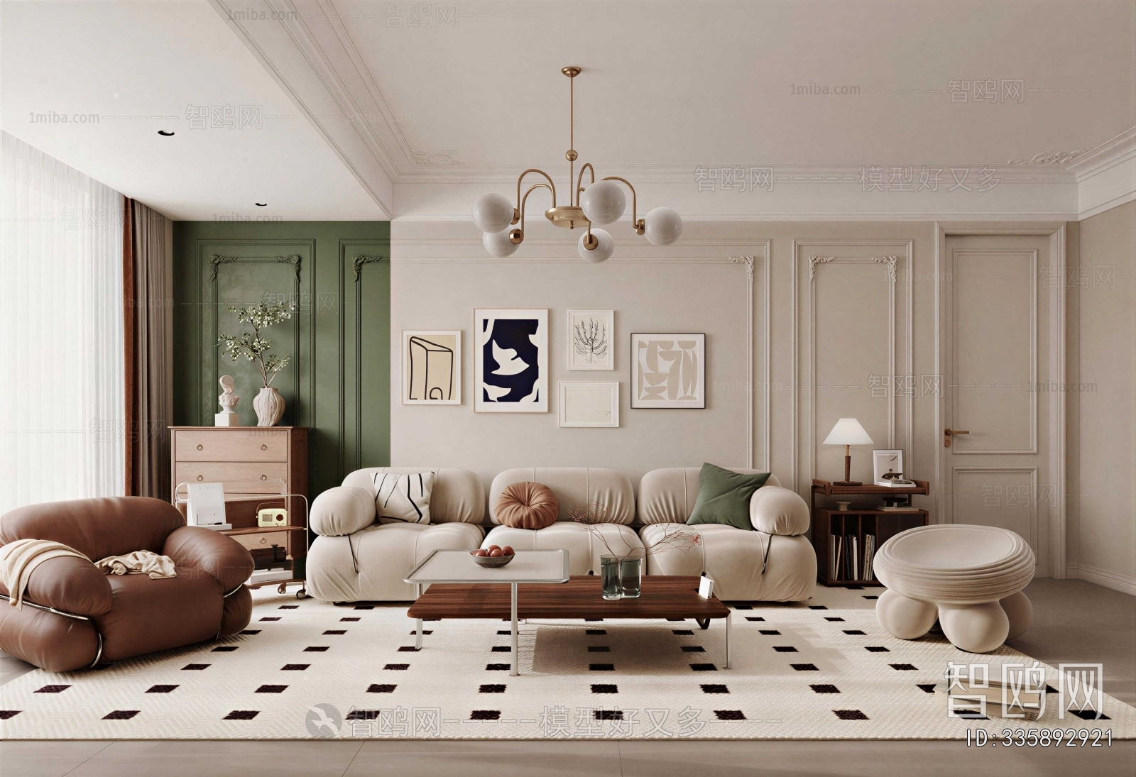 French Style A Living Room