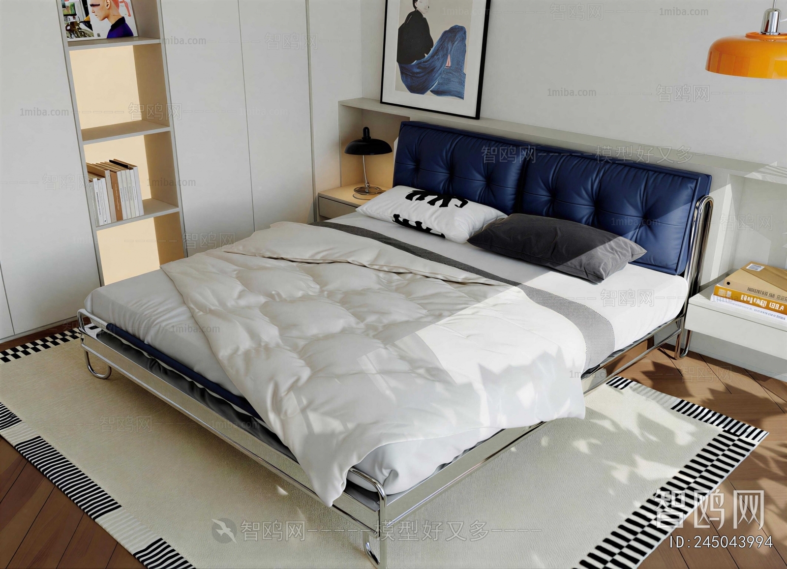 Modern Double Bed