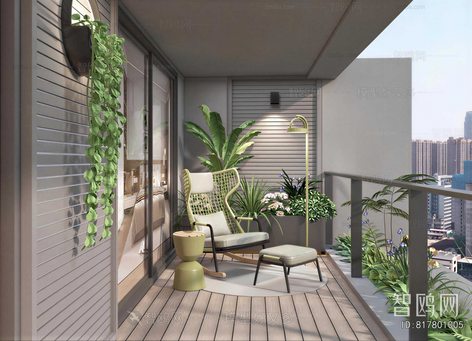 Modern Leisure Balcony