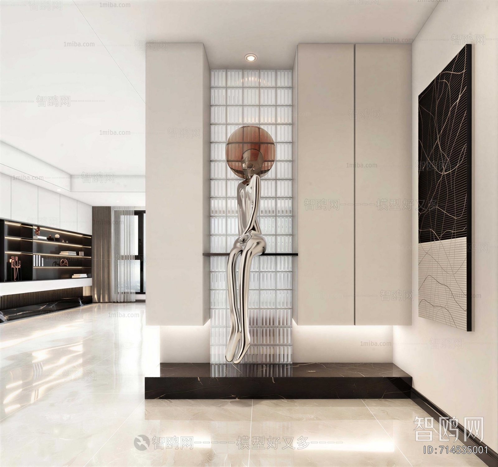 Modern Hallway