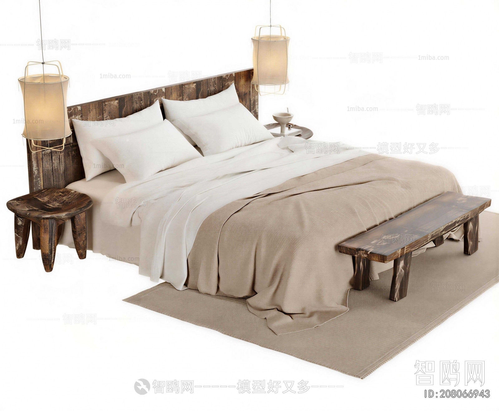 Modern Double Bed