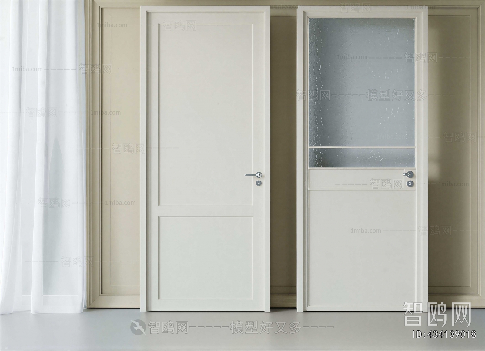 Modern Single Door