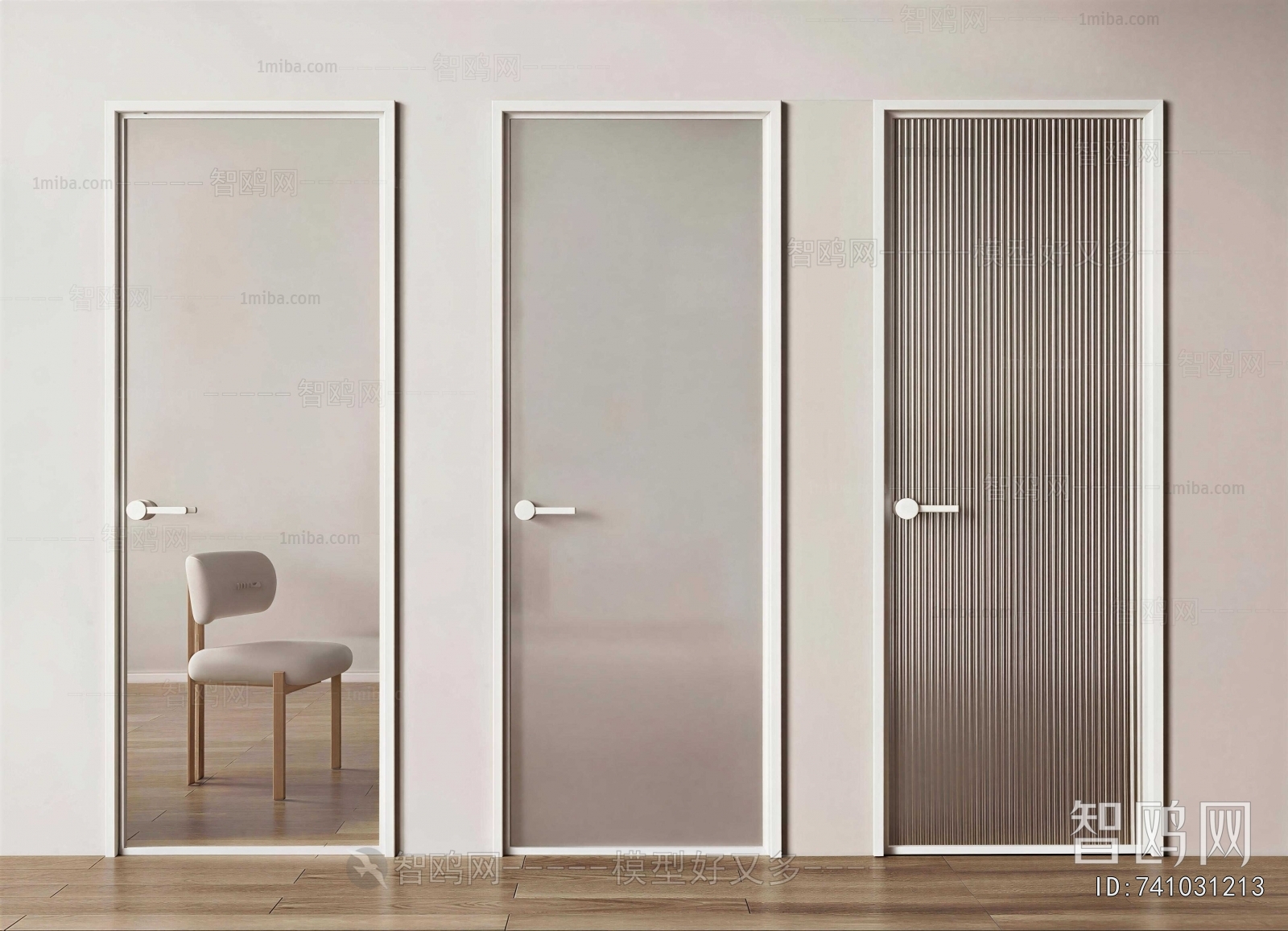 Modern Single Door
