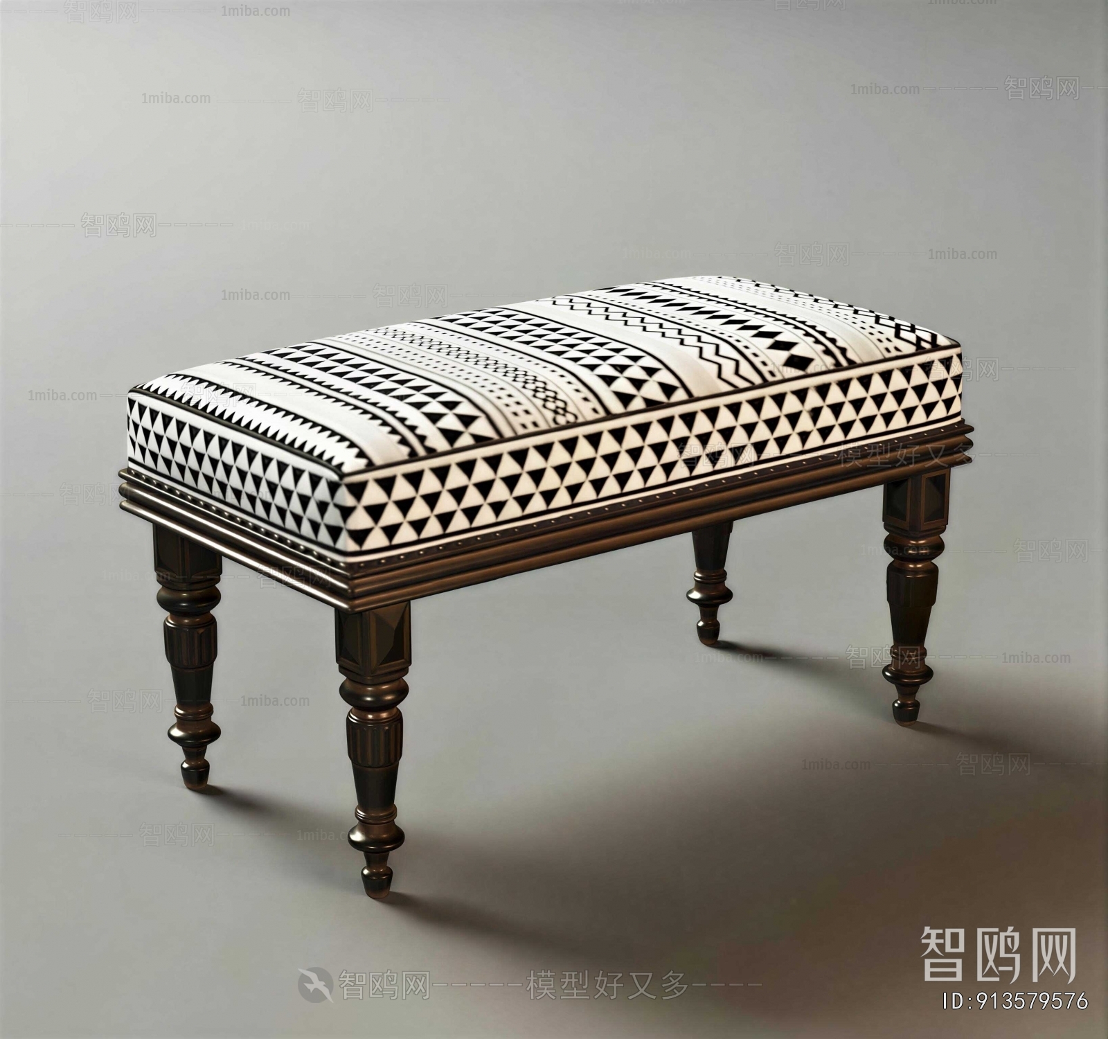 American Style Sofa Stool