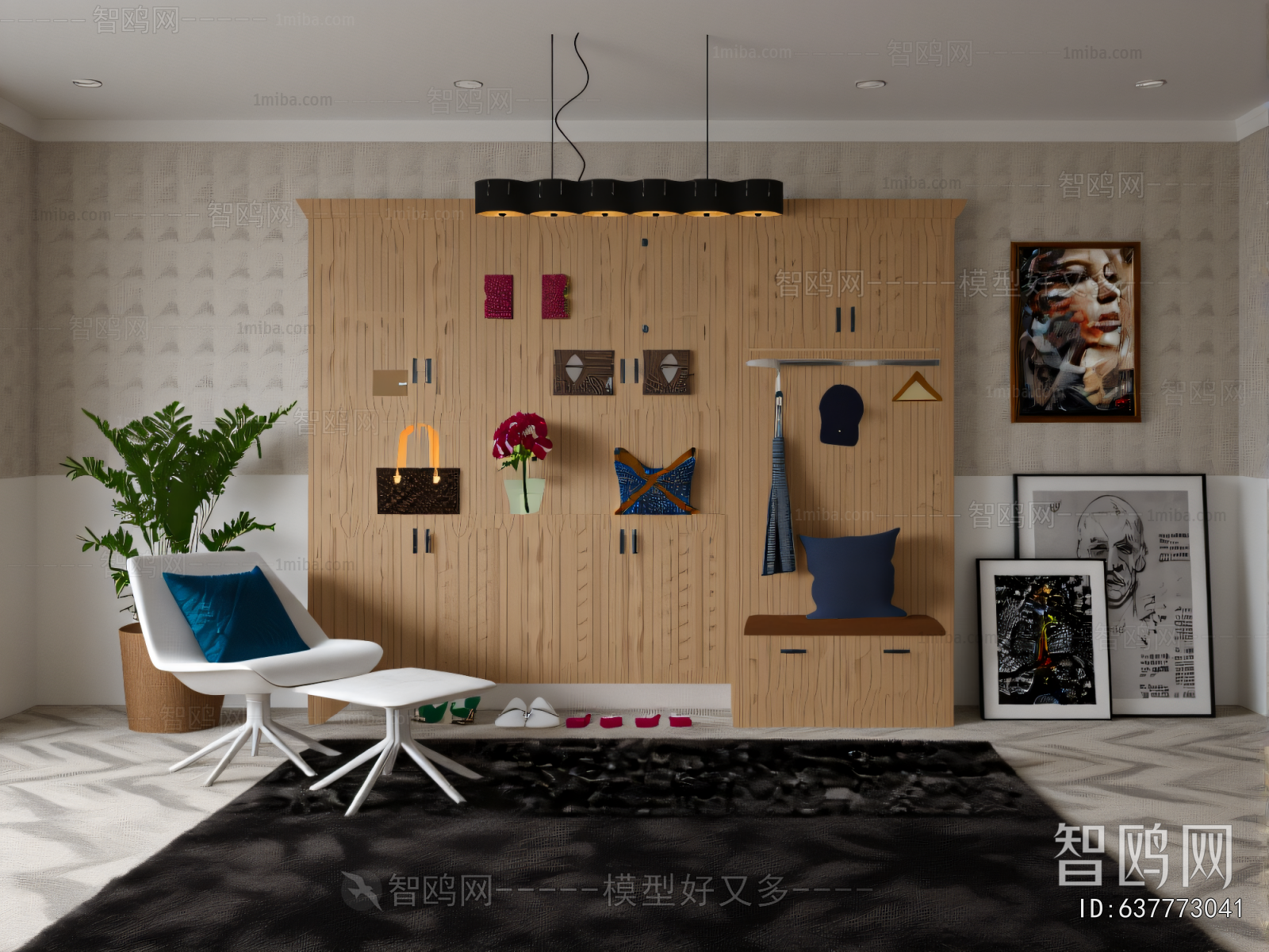 Modern Hallway