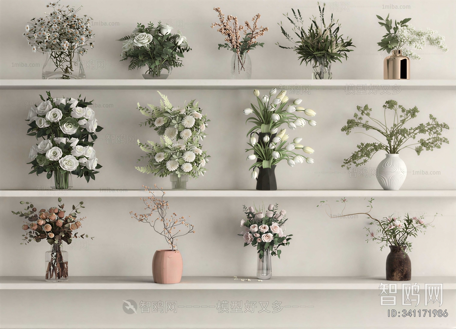 Modern Flower Arrangement