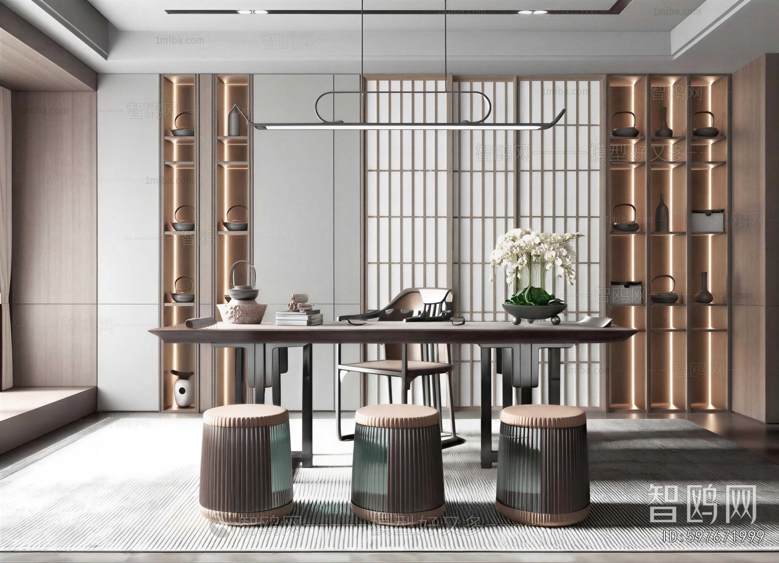 New Chinese Style Tea House