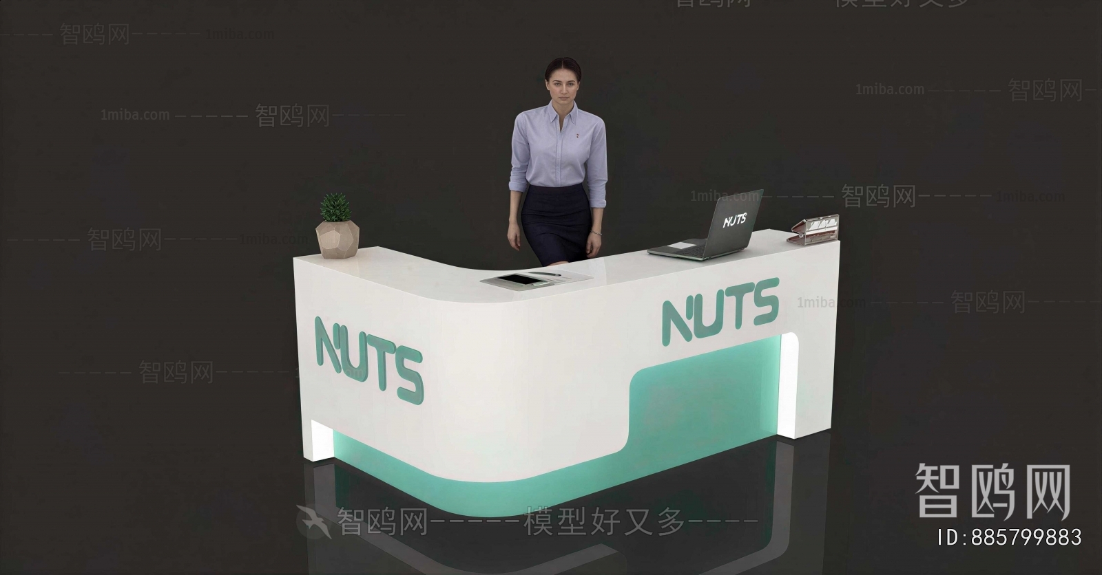 Modern Reception Desk