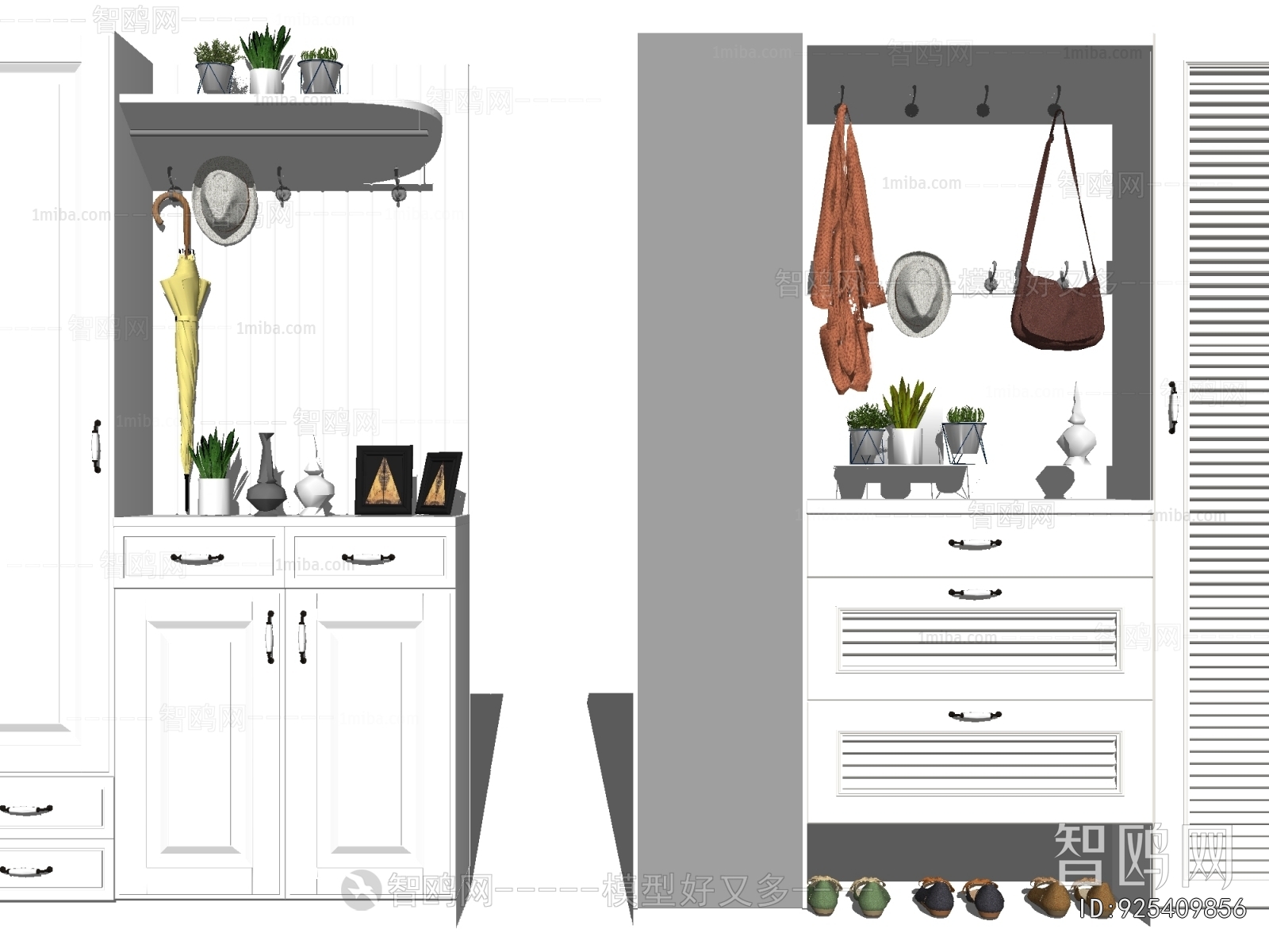 Modern Shoe Cabinet