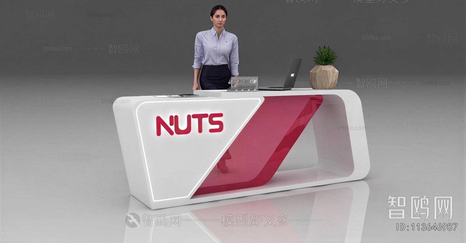 Modern Reception Desk