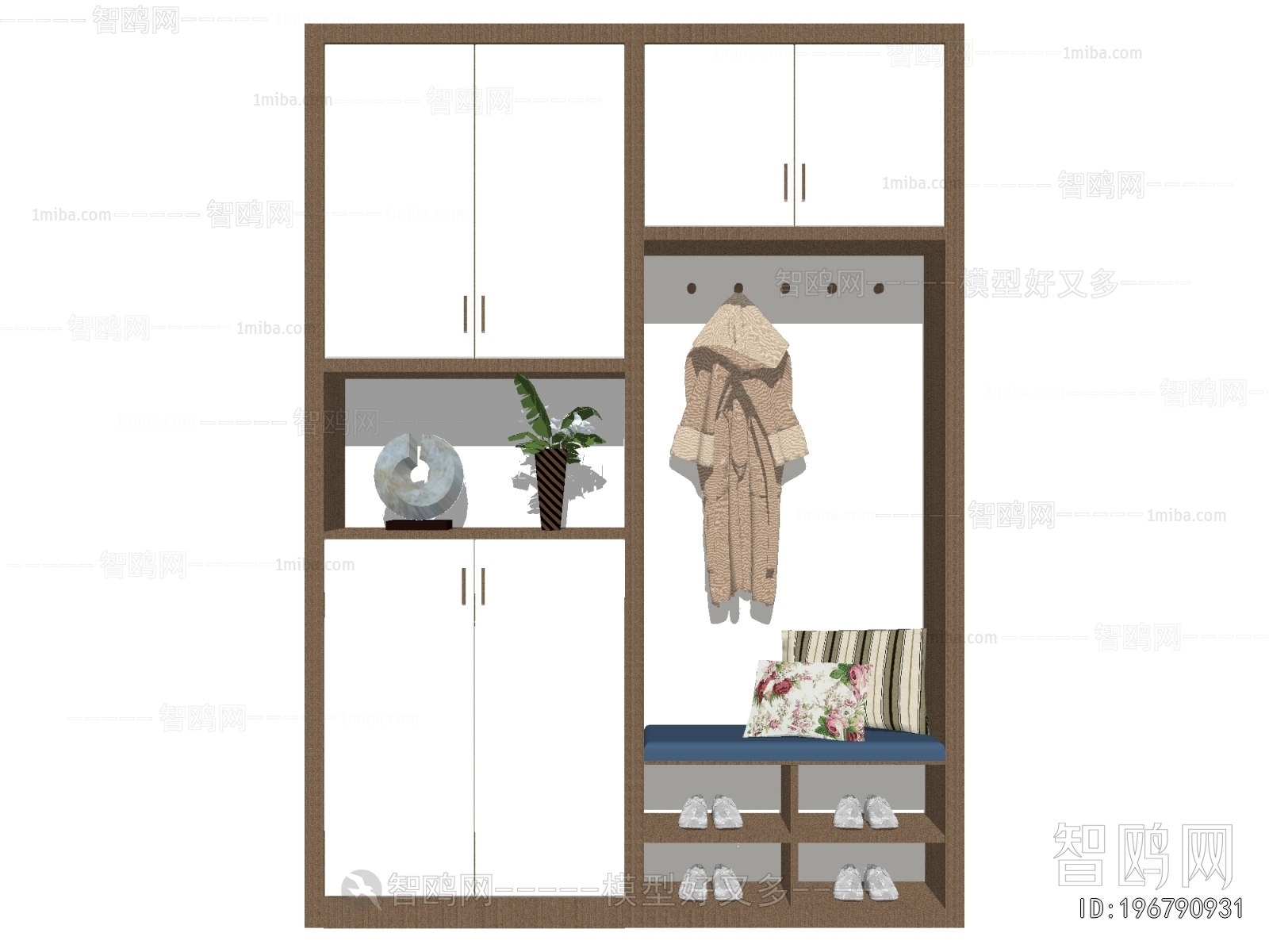 Modern Shoe Cabinet