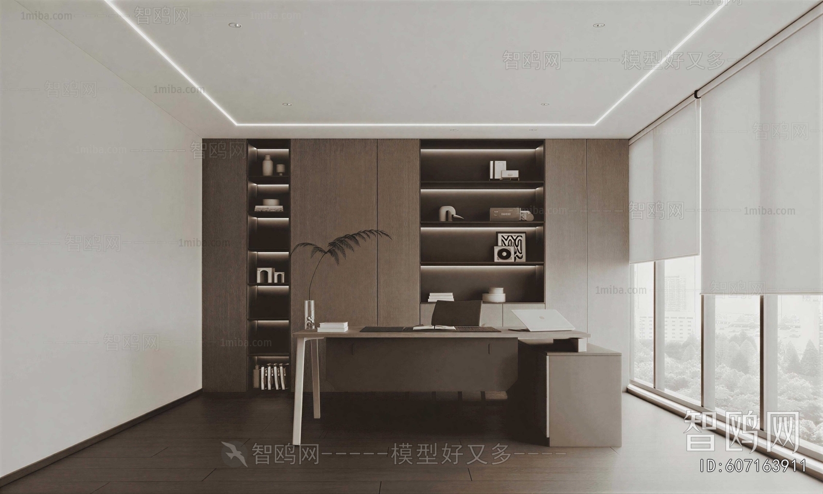Modern Manager's Office