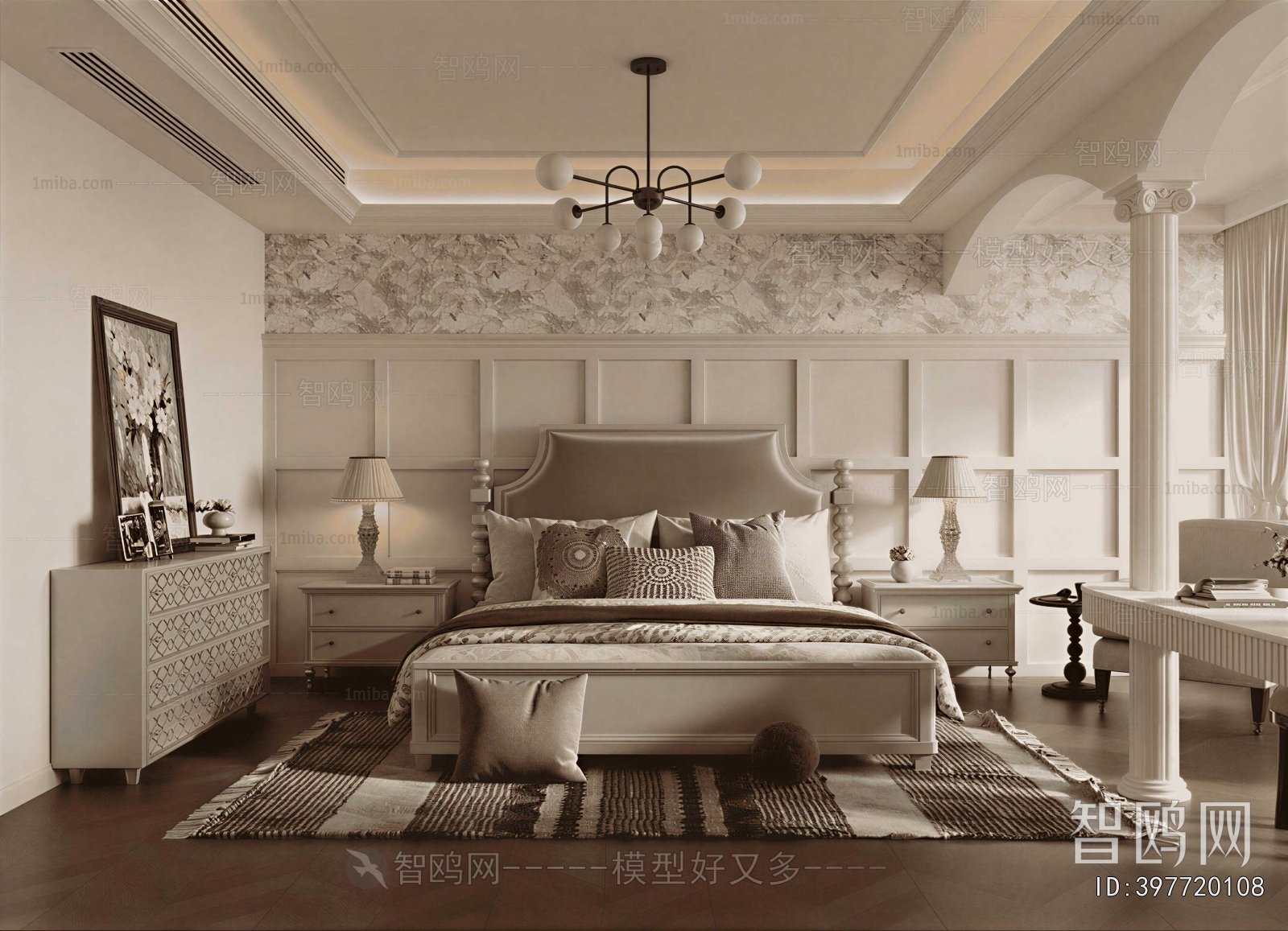 French Style Bedroom