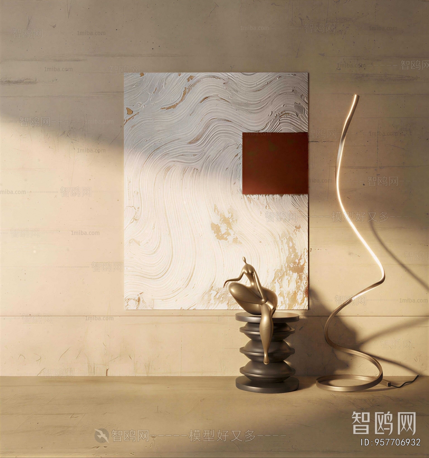 Wabi-sabi Style Painting