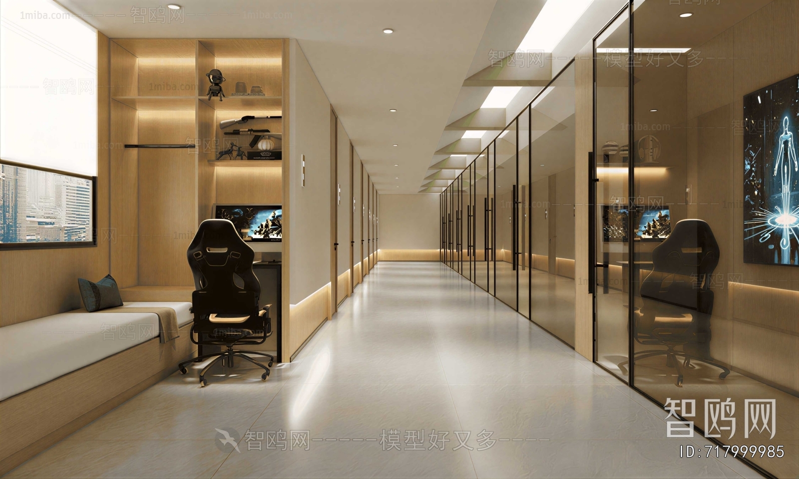 Modern Internet Cafe