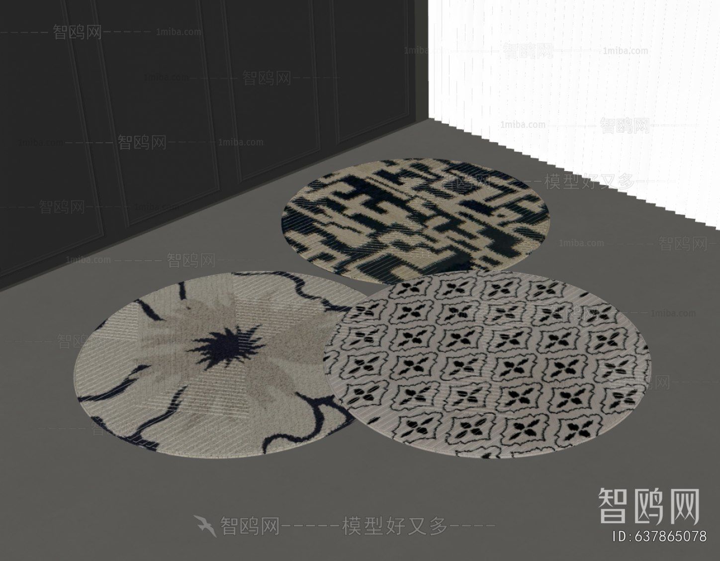 Modern Circular Carpet