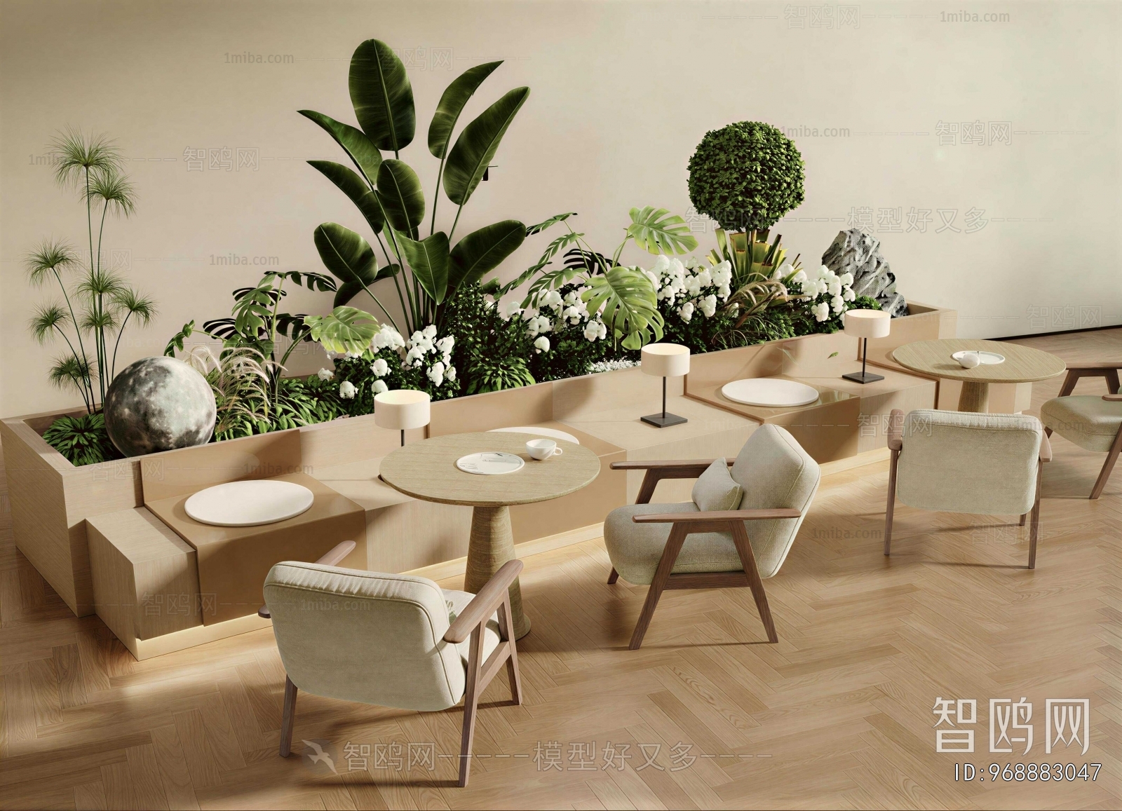 Modern Leisure Table And Chair