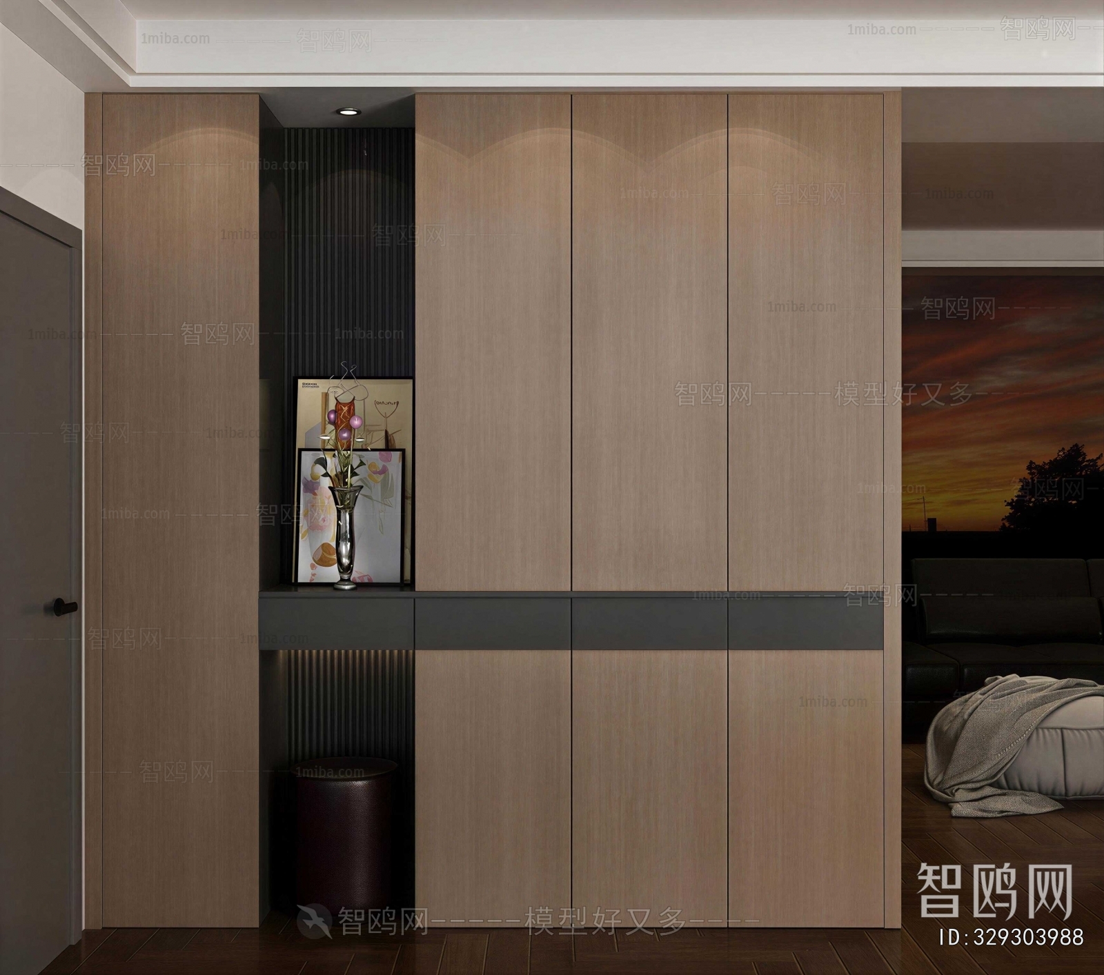 Modern Shoe Cabinet