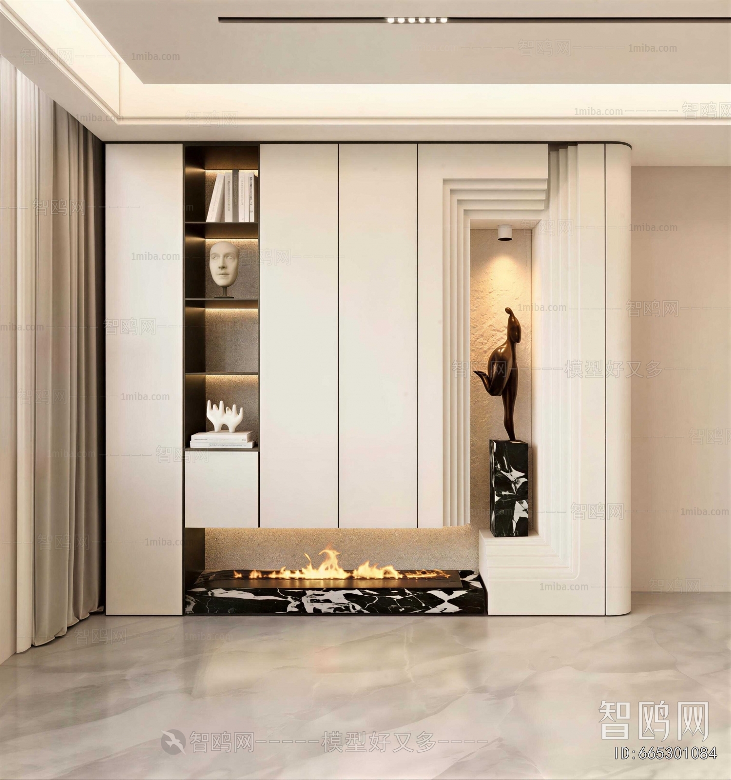 Modern Decorative Cabinet
